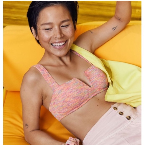 Aerie NWT Bandeau Bikini Top Size Large - Picture 9 of 10